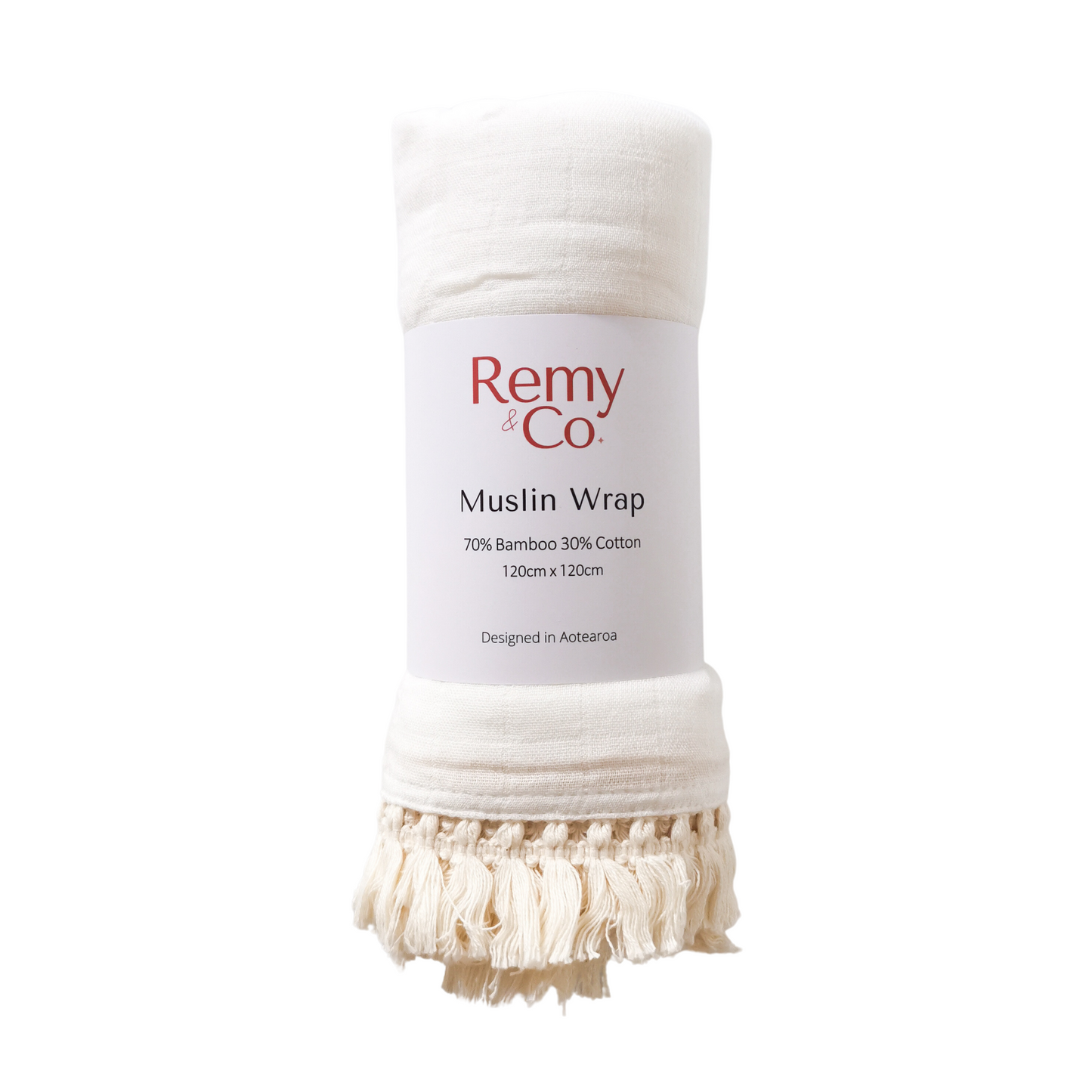 Muslin Wrap Cloud - With Tassels