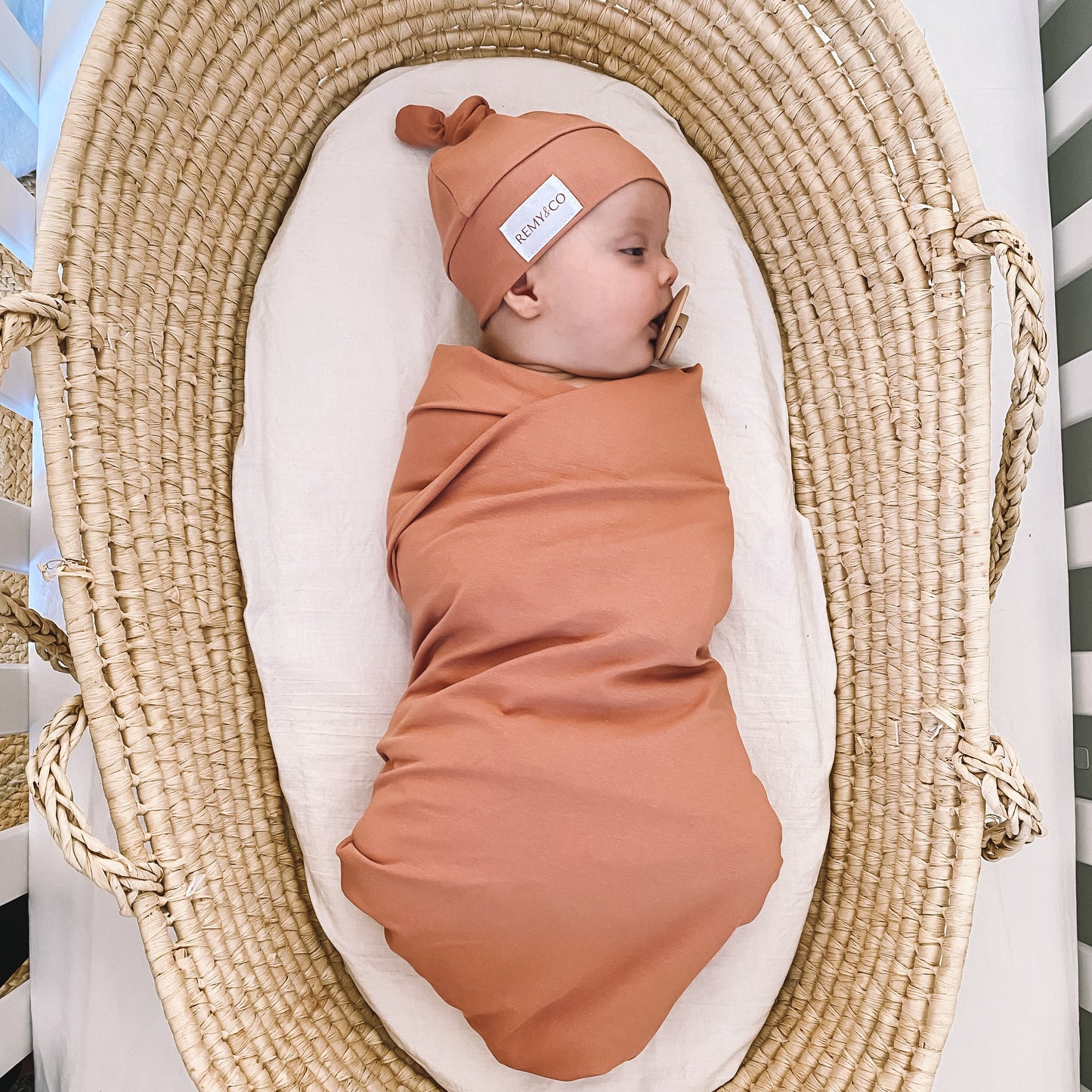 Organic Stretchy Swaddle - Sunrise