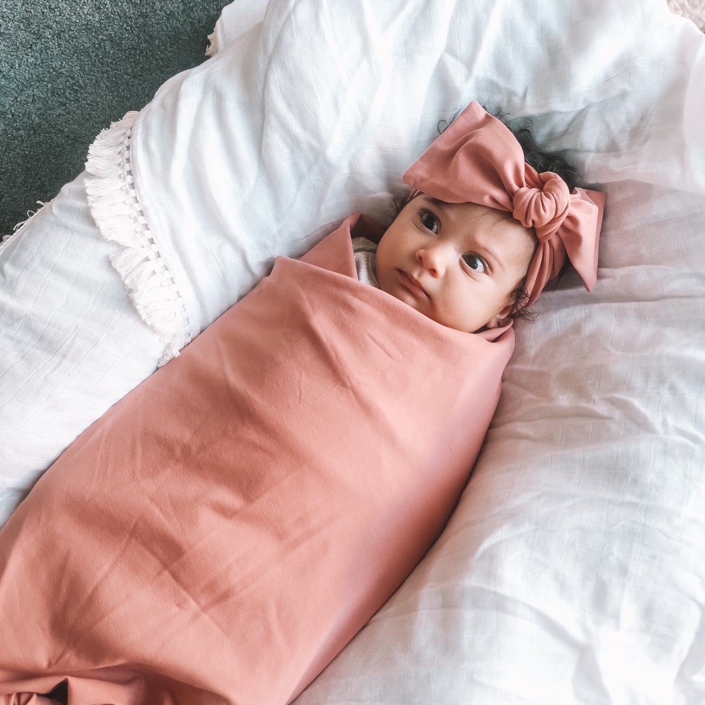 Organic Stretchy Swaddle - Sunrise