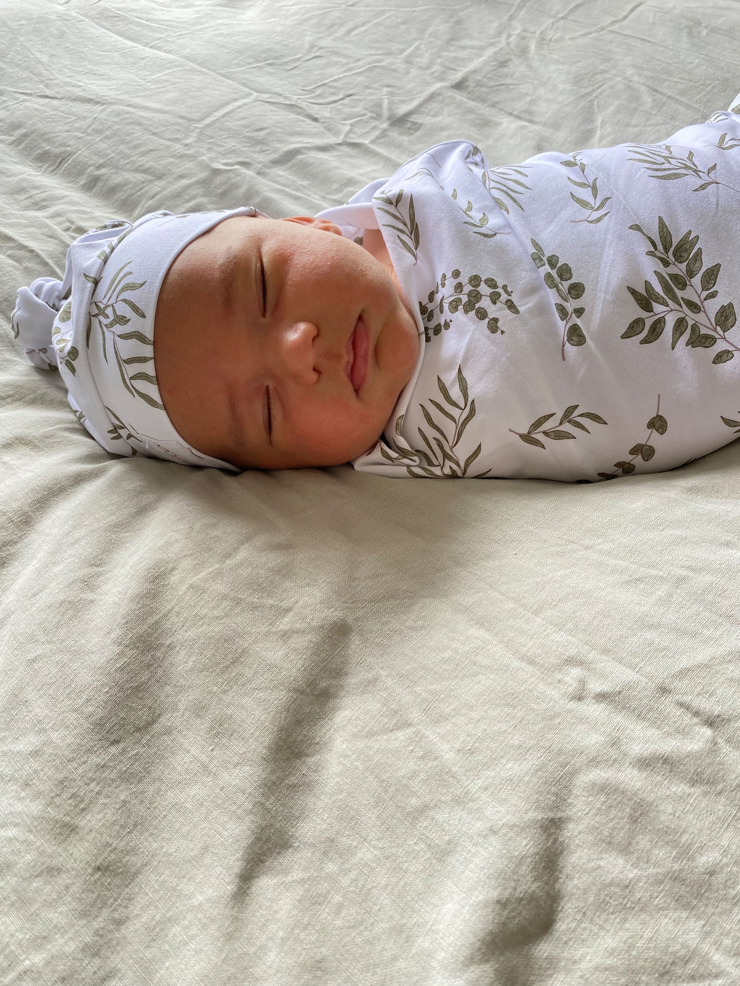 Organic Beanie - Eucalyptus
