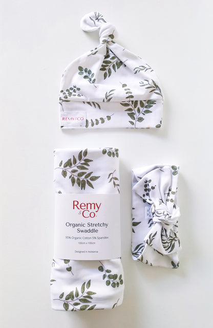 Organic Beanie - Eucalyptus