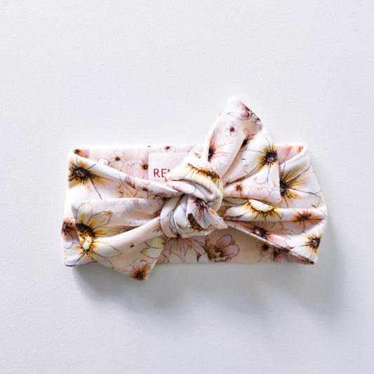 Topknot Headband - Chloe Floral