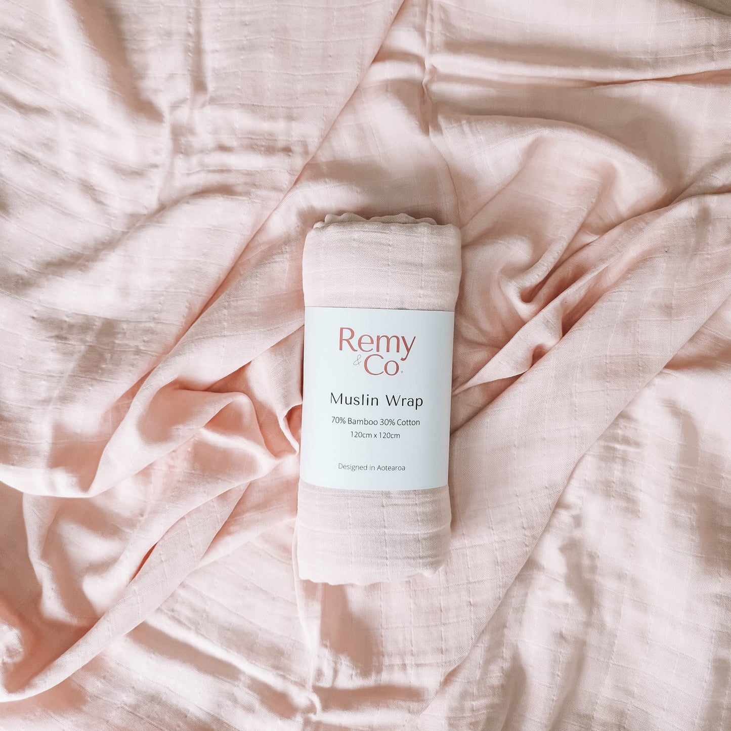 Muslin Wrap Blush